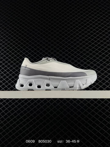 On Cloudmonster Hyper PAF White Light Grey Dark Grey EU 36-45 Running Shoe Running Sneakers Unisex BS-85182