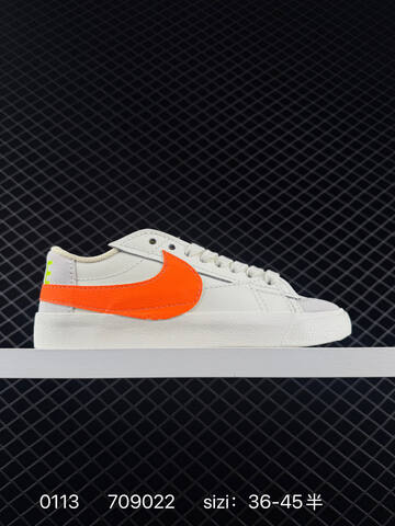 Nike Blazer 77 Low Jumbo White Orange EU 36-45 Lifestyle - Unisex (BS-73162)