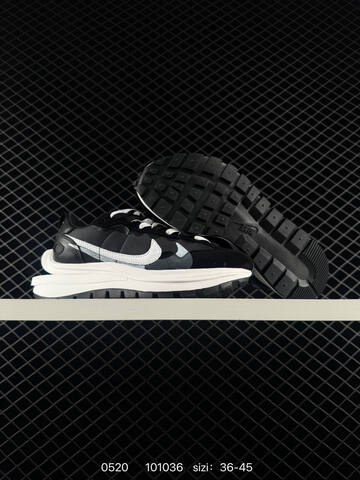 Nike Vaporwaffle Sacai Black White Grey EU 36-45 Lifestyle - Unisex (BS-71340)