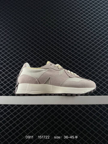 New Balance 327 Dark Grey Off White Beige Gum EU 36-45 Sneaker - Unisex (BS-82837)