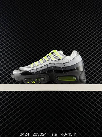 Nike Air Max 95 Black Team Red EU 40-45 Lifestyle - Men's (BS-71892)