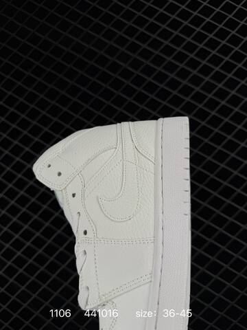 Jordan Air Jordan 1 Low White Light Grey EU 36-45 Sneaker - Unisex BS-80338