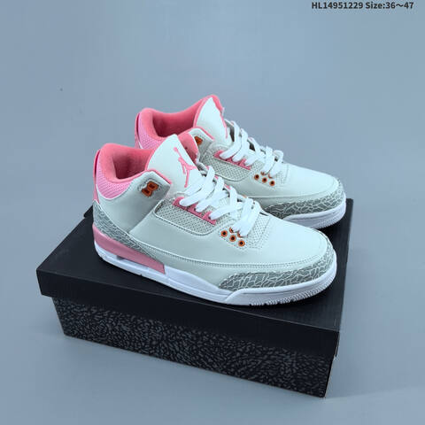 Jordan Air Jordan 3 Retro CT8532-126 Black Gray Green EU 36-47 Basketball - Unisex (BS-67195)