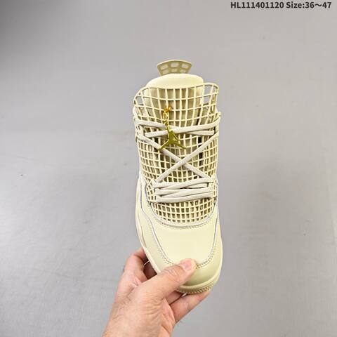 Jordan Air Jordan 4 Retro Beige Cream EU 36-47 Basketball - Unisex (BS-63370)
