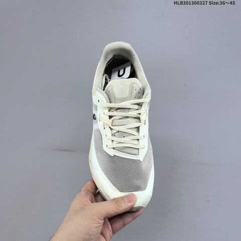 On Cloudvista 2 Waterproof Cream Grey Off White EU 36-45 Trail Shoe Trail Running Sneakers - Unisex (BS-69660)