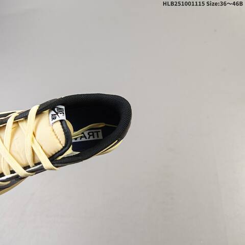 Nike Air Jordan 1 Low OG x Travis Scott Black Sail Cream 36 46B Casual - Women s BS-63672