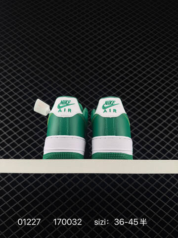 Nike Air Force 1 Low Green White EU 36-45 Lifestyle - Unisex (BS-72936)