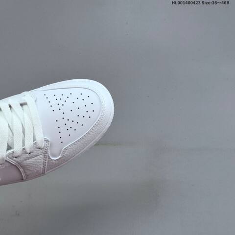 Jordan Air Jordan 1 Low Triple White EU 36-46 Basketball - Unisex (BS-66078)