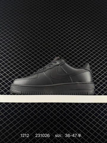 Nike Air Force 1 07 Low Triple Black EU 36-47 5 Lifestyle - Unisex (BS-73748)