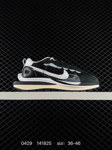 Nike VaporWaffle Sacai Summit White University Red-Black And Black White EU 36-46 Lifestyle - Unisex (BS-71777)