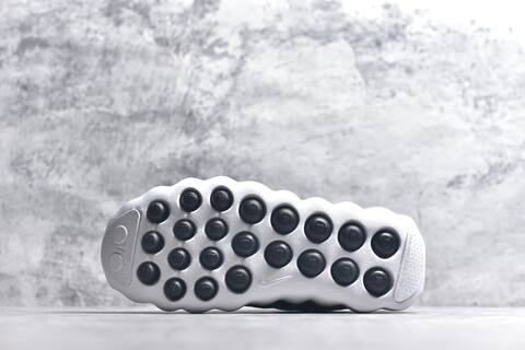 Nike Mind 002 Flyknit Black White Metallic Silver Orange Sneaker (BS-59803)