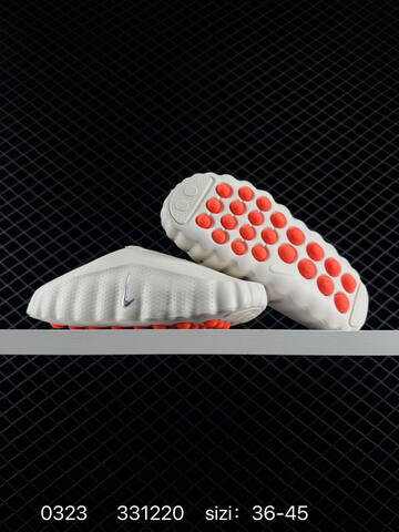Nike Mind 001 Recovery Slide White With Orange Accents EU 36-45 Casual - Unisex (BS-72504)