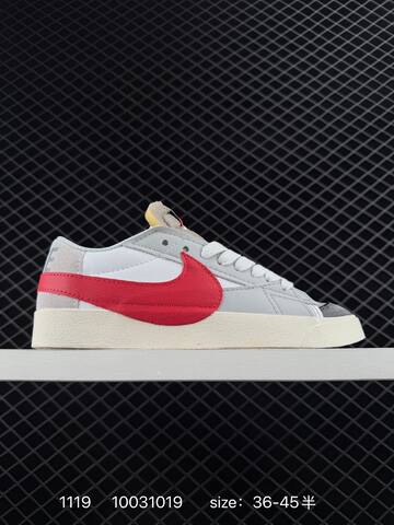 Nike Blazer Low 77 Jumbo White Black EU 36-45 Casual - Unisex (BS-74127)