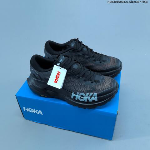 HOKA ONE ONE Mafate X 1162010 White Black EU 36-45 Trail Shoe Trail Running Sneakers - Unisex (BS-69376)