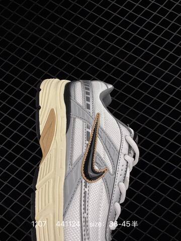 Nike P-6000 Silver Grey Black Cream 36-45 Running - Unisex (BS-74322)