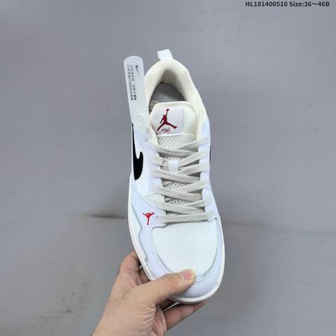 Jordan CMFT Era White Black Red EU 36-46 Casual - Unisex (BS-66006)