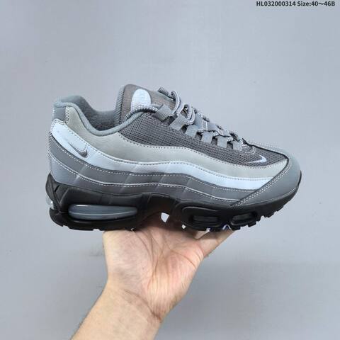 Nike Air Max 95 Black Grey Yellow Light Blue EU 40-46 Running Shoe - Men s BS-61311