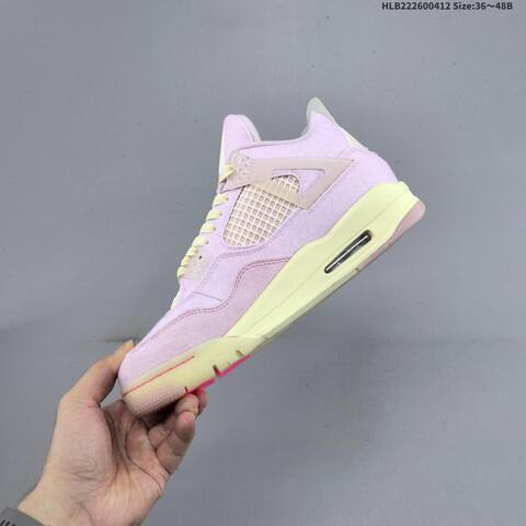 Jordan Air Jordan 4 Retro Light Pink Cream EU 36-48 Basketball - Unisex (BS-66219)