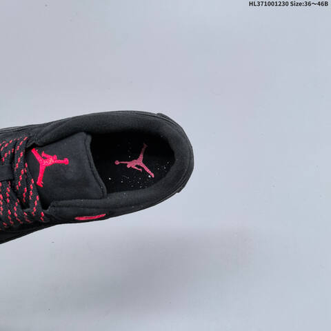 Jordan Flight Court Black Red 36 46 Basketball - Unisex (BS-62322)