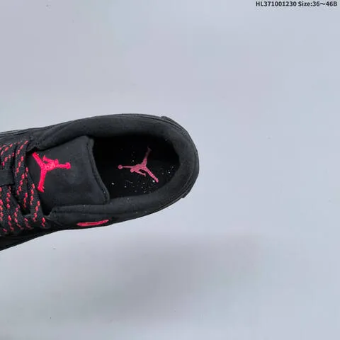 Jordan Flight Court Black Red 36 46 Basketball - Unisex BS-62322
