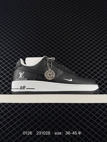 Nike Air Force 1 07 Low White Green Monogram Beige 36-45 5 Lifestyle - Unisex (BS-72940)