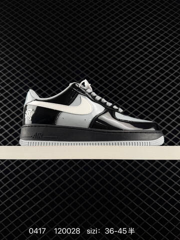 Nike Air Force 1 07 Black Grey White EU 36-45 Lifestyle - Unisex (BS-72049)