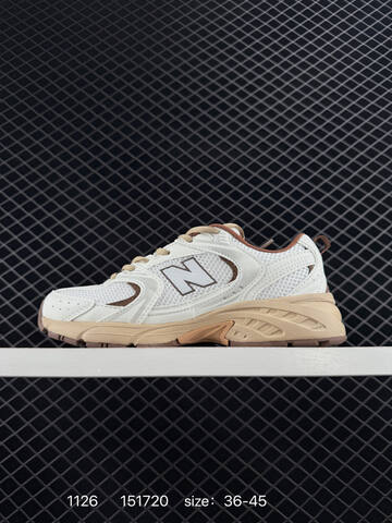 New Balance 530 White Brown Beige Orange EU 36-45 Running Shoe - Unisex (BS-82557)