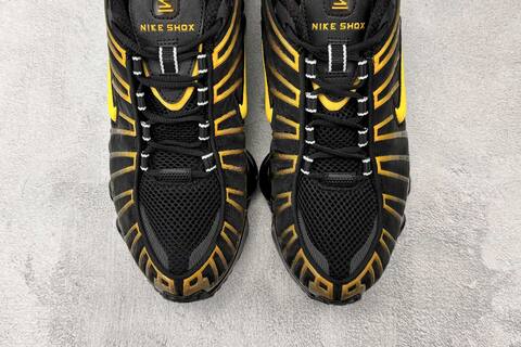 Nike Shox TL Black Yellow Lifestyle (BS-86962)