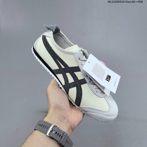 Onitsuka Tiger MEXICO 66 Cream White Dark Gray EU 36-45 Sneaker Casual Sneakers - Unisex BS-68824