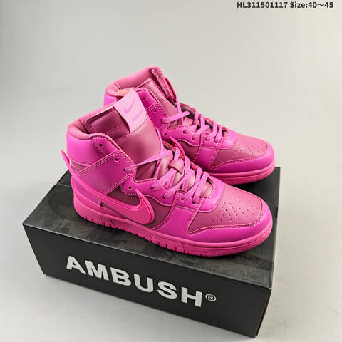 AMBUSH x Nike SB Dunk High Dunk Hi Lifestyle (BS-63571)
