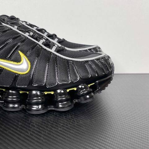Nike Shox TL Black Grey Yellow Running (BS-87025)
