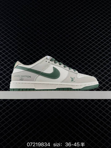 Nike SB Dunk Low Pro Off White Black Grey Green Red EU 36-45 Skate - Unisex (BS-70138)