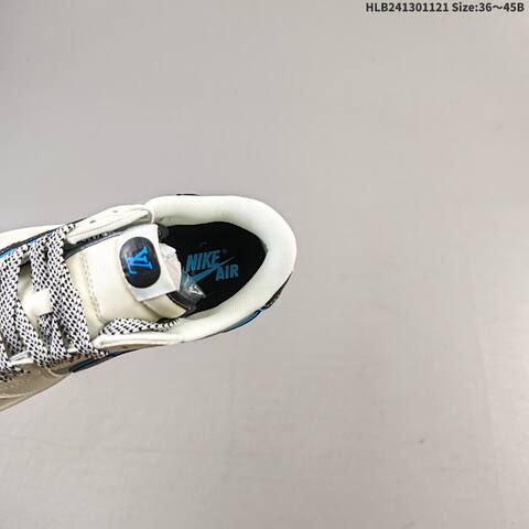 Jordan Air Jordan 1 Low Grey White Black Blue EU 36-45 Basketball - Unisex BS-63348