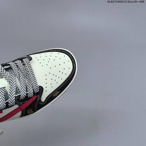 Jordan Air Jordan 1 Low x Travis Scott White Black Red EU 36-45 Lifestyle - Unisex (BS-66961)