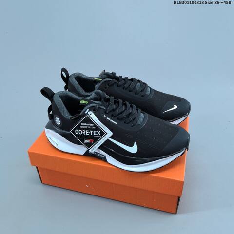 Nike ReactX Infinity Run 4 GTX Teal Black White Orange EU 36-45 Running Shoe - Unisex BS-61346