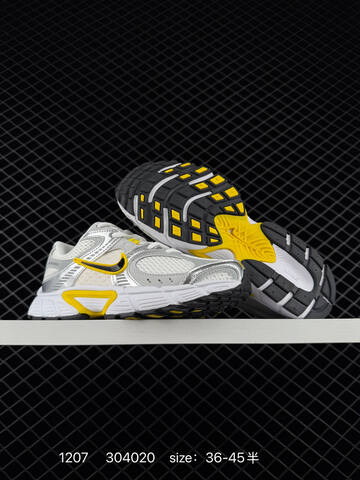 Nike V5 RNR White Silver Yellow Black EU 36-45 Running - Unisex (BS-73811)