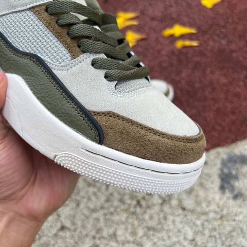 Jordan Flight Court SP HF3255 301 White Olive Brown Grey EUR 41 Sneaker - Men s BS-87242