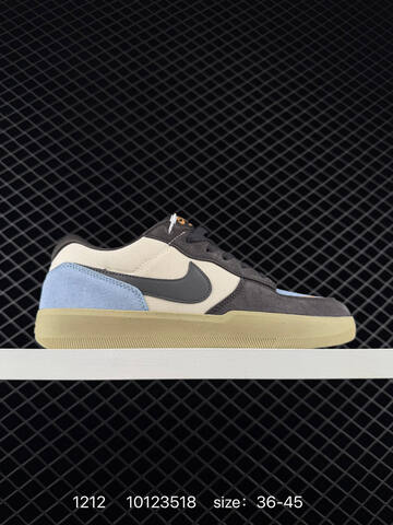 Nike SB Force 58 Black White 36-45 Skate - Unisex (BS-73736)