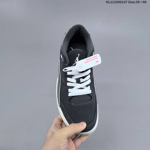 Jordan Flight Court HF3255-002 Black Grey White EU 36-46 Casual - Unisex (BS-67066)