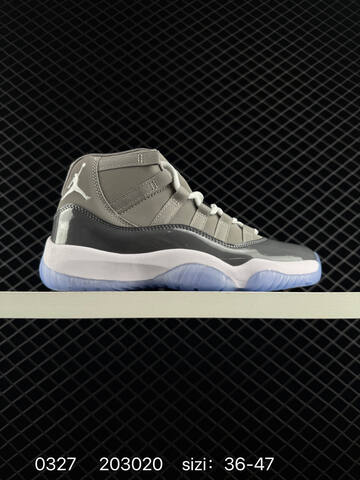 Jordan Air Jordan 11 Retro Blue White Off White Black Gold EU 36-47 Basketball Shoe - Unisex (BS-79593)