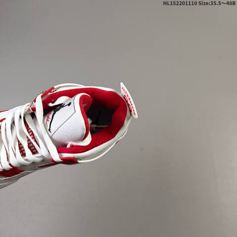 Jordan Air Jordan 4 Retro OG White Red 35 5 48B Basketball - Women s BS-63862