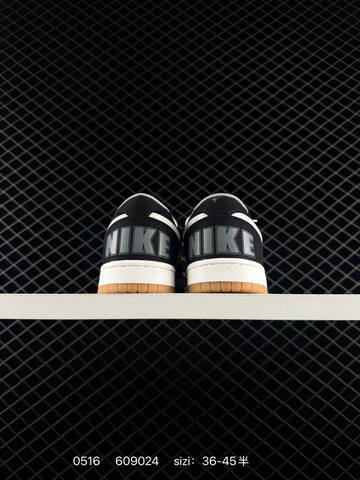 Nike Big Low 355152-106 Black White Grey Gum EU 36-45 Skate - Unisex (BS-71400)