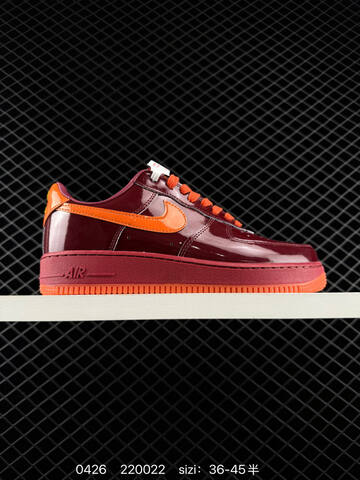 Nike Air Force 1 07 LV8 Two Colorways 1 Patent Dark Slate Blue With Purple Swoosh Navy Midsole Volt Outsole Laces 2 Patent Golden Yellow With Green Swoosh Yellow Midsole Gum Outsole EU 36-45 Half Sizes Available Lifestyle - Unisex (BS-71857)