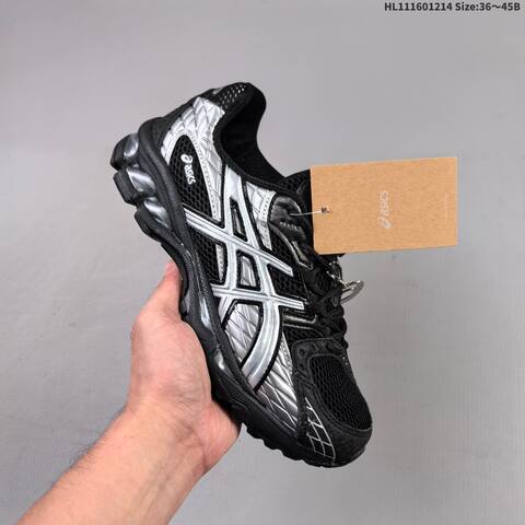 ASICS GEL-Nimbus 10 1 Black Silver EU 36-45 Running Shoe Running Sneakers - Unisex (BS-69154)