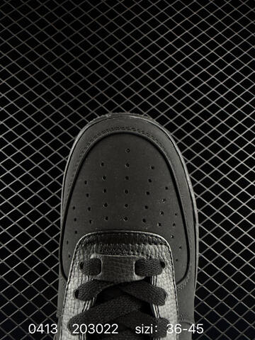 Nike Air Force 1 07 Black With Rhinestone Swoosh Accents EU 36-45 Lifestyle - Unisex (BS-72125)