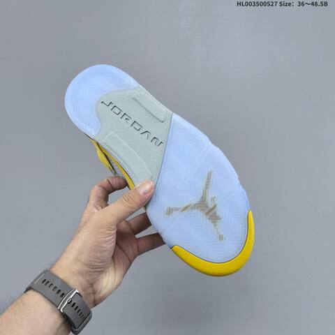 Jordan Air Jordan 5 Retro Yellow Multi Yellow Black Grey EU 36-48 5 Basketball - Unisex (BS-65862)