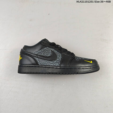 Air Jordan 1 Low Elephant SE AIR JORDAN 1 Aj1 Lifestyle (BS-67588)