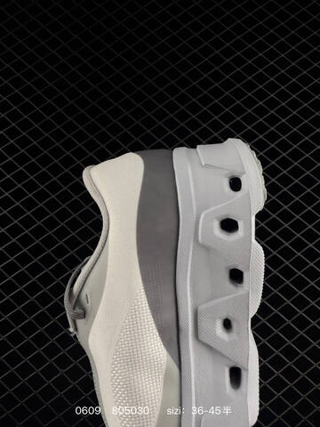 On Cloudmonster Hyper PAF White Light Grey Dark Grey EU 36-45 Running Shoe Running Sneakers - Unisex (BS-85182)