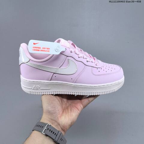 Nike Air Force 1 07 Light Beige Light Pink White EU 36 45 Sneaker EU 36-45 - Unisex BS-60953