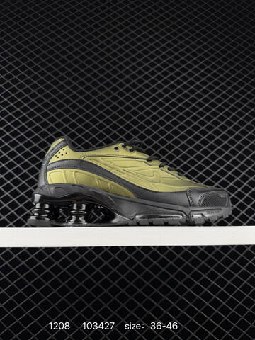 Nike Shox R4 Silver White Blue Olive Black Teal Cream Black Blue EU 36-46 Running - Unisex (BS-73798)